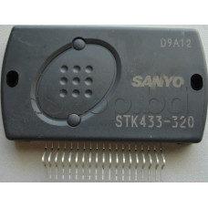 3xNF-E,classAB,±57V,3x100W(3x60W(2-20kHz)0.4%THD/±50V/6-8om),19-SIL,STK433-320 Sanyo