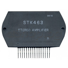 IC,2xNF-E,±38V,2x>25W(±26V/8om),16-SIL,STK463 Sanyo/PMC