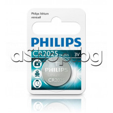 3V,150mAh,литиева  батерия,тип/паричка,d20.0x2.5mm,Philips