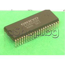 IC ,Single-Chip 4-Bit uComp. for Med./Large Scale Ctrl.-Orien.Aplic.42-SDIP ,LC6520H-4466
