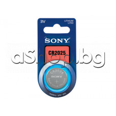 3V,150mAh,Литиева  батерия,тип/паричка,d20.0x2.5mm,Sony