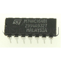 8-Bit Shift register with parallel outputs and clear,14-DIP,M74HC164B1