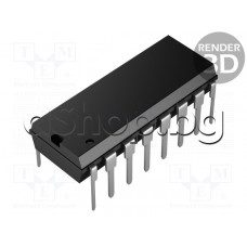 CMOS-IC,3-Bit binary Decoder/Demultiplex with Add latch a non invert. out.,16-DIP , CD74HCT238E Texas Instruments