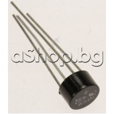 Gl-Br,400V,1.5A,d9x5.5mm,W04M