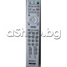ДУ RM-ED016W (бяло)  с меню за  LCD телевизор,SONY KDL-22E5300/5310,40/46WE5
