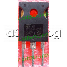 Si-Di,Ultrafast,300V,If(av)-60A,If(rms)-80A,500nS,200kHz,TO-247 ,STMicroelectronics STTH60P03SW