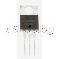 SI-Di,Dual Schottky-Gl,100V,30A,(Tc=105°C),TO-220,Multicomp
