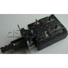 Главен захранващ ключ за телевизор 250VAC/4A(125A),2pole ON, 4-извода с щифт за запояване ALPS SDDF-3