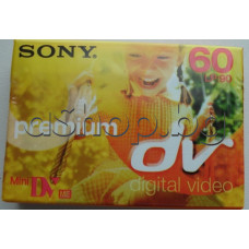 Касета за цифров видеозапис-камера Mini-DV,нормална лента,Premium TAPE ,SONY DVM-60PR3