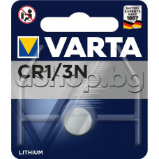 Литиева батерия-паричка,3V,170mAh,d11.6x10.8mm,Varta CR1/3N