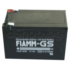 Оловно-киселинен акумулатор,12V/12Ah,151x98x95mm,Fiamm-GS FG21202