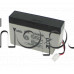 Оловно-киселинен акумулатор ,12V/0.8Ah,96x25x62mm ,с  кабел и куплунг ,Yuasa NP0.8-12,NP-type Yucel