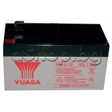 Оловно-киселинен акумулатор,12V/1.2Ah,97x48x55mm,Yuasa/NP1.2-12,NP-type Оловно-киселинен акумулатор,12V/1.2Ah,97x48x55mm,Yuasa/NP1.2-12,NP-type