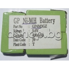 Ni-MH акум.батерия за телефон,3.6V/400mA,48x33x6mm,GP4M3GZ