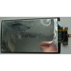 LCD-дисплей(1242-9840.4,427AKM7/A1) за GSM с лент.каб.-18изв.,Sony-Ericsson/Xperia ARC/S