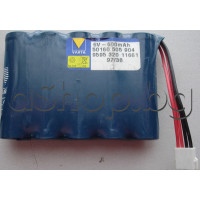 Пакет батерии в редица R6x5бр.,акумулатор NiCd VARTA(50160-505-904) 6V/600mAh,49x15x72mm