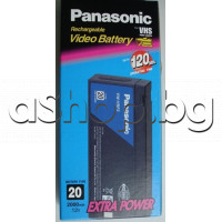 Ni-Cd батер.за видеокамера 12V/2000mAh,143x64x23mm,Panasonic/NV-M...