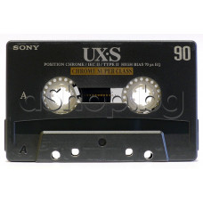 Аудио касета SONY/C-90UXSA,IEC II/Хромдиокс.Лента,Super Chrome Class