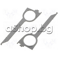 Комплект ключове-скоби за демонтаж на авторадио от автомобил,Becker
