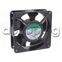 Вентилатор-с плъзгащ лагер 120x120x38mm,220VAC/50Hz,85CFM,125mA,2550RPM,43dBA,DP-201 A Sunon