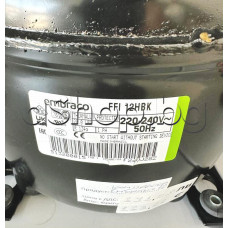Компресор за хладилник нискотемпературен  220-240VAC/50Hz,350W,фреон 134а,20LRa/1PH,к-т с пуск.конд.88-108uF,Embraco FFI 12HBK