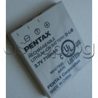 Литиево йонна батерия 3.7V/710mAh за цифров фотоапарат,Pentax/Optio S6