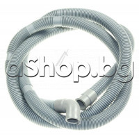 Маркуч за мръсната вода 2.54m за  пералня,Electrolux EWP-12630W ,EW2F672S ,Zanussi ZWF71463I ,AEG LF2428PBG