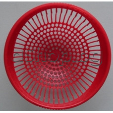Пластм.декоративна предпазна решетка (червена) от сешоар,AEG FOEN 1612 PIANISSIMO