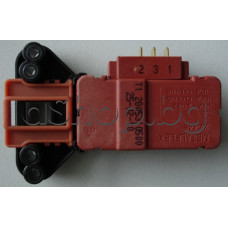 Ел.ключ.(ZV-446 Metalflex)за блокир.на люка на авт.пералня 3-pin.16A/250VAC ,Beko WMA620W, WMB10
