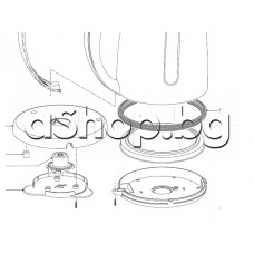 Уплътнение от електрическа кана за вода,Philips/HP-4686