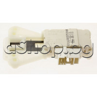Електрическа ключалка(биметална) Metalflex ZV-446, 3-изв.x6.35mm 16A/250VAC за блокиране люка на авт.пералня, Ariston ,Indesit IWDC-6125 S,IWD-6105EU,Whirlpool