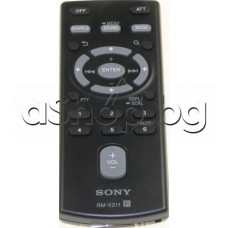 ДУ RM-X211 за авторадиокасетофон+CD+MD чейнджър,SONY/CDX-GTxxx