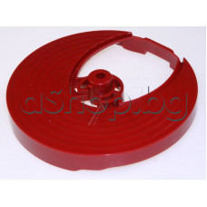 Държач-диск CP-9696/01 пластмасов за нож(ренде)-червен на кухненски робот,Philips HR-1387/xx,HR-1388/xx