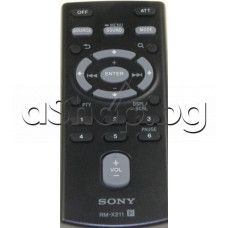 ДУ RM-X211 за авторадиокасетофон+CD+MD чейнджър,SONY/CDX-GTxxx