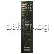 ДУ RM-ED034 с меню за  LCD телевизор+3D бутон,SONY KDL-40/46HX800/803/805
