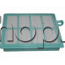 HEPA H13 филтър к-т за прахосмукачка(пласт.рамка+филтър),110x138mm,Philips FC-9164