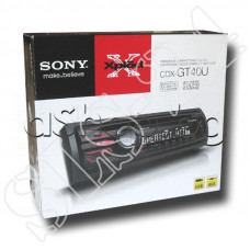 Авторадио+CD+MP3 декодер к-т с преден панел,SONY CDX-GT40U