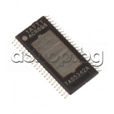 IC,Stereo Digital amplifier power stage 4x40W(2x100W BTL),44-HTSSOP(DDV),TI TAS5342ADDV