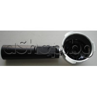 Ръкохватка комплект d53/59xH23mm с 3-зъба(тънки) за кафемашина,Elite,First,Crown,NEO,Finlux,Taurus,Concepta EC-100,EC-110