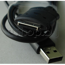 USB кабел (USB-A мъжко към тесен куплунг) за мултимедиен плеер,Samsung YP-Q2JAB