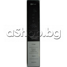 Блок с бутони за управление и LED индикация за хладилник,Samsung RL-58GPGIH1/XEF