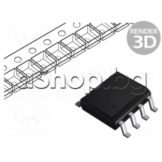 IC,PWM Controller for low-pover univ.Off-line supl.,60kHz,Vcc=16V,8-MDIP/SOIC ,ONS NCP1200D60R2G,code:200D6