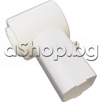 Тяло-капак на пластмасова приставка-бяла за ренде за месомелачка,Zelmer 886.5