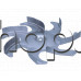Перка-голяма d180xH17mm от мотор на фурна(задна стена) за готварска печка ,Beko OIM-27201A