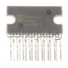 IC,NF-E.2x15W stereo bridge tied load BTL amplifier,18V,17-SQL/SOT-243-1