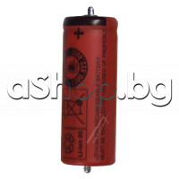 Батерия Li-Ion 3.7-4V,1300mAh UR18500Y,d18.4x49.1/55.8 мм с пъпките за епилатор,brAun 5377