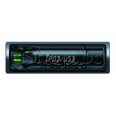 Авторадио+MP3 декодер(4x55W) к-т с преден панел-свети зелен,SONY DSX-A42UI