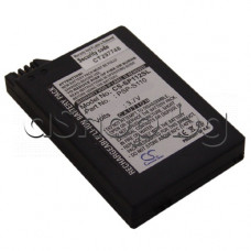 Батерия Li-ion 3.6V-3600mAh Model No.CS-SP112SL,Part No.PSP-S110 черна за,SONY PSP-2000,3000