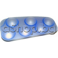 Пластмасова поставка за яйца-6 бр.от  вратата на хладилник,Whirlpool ARC-7495/IX