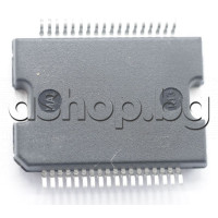 IC ,60V,6A,quad power half bridge,2x40W(4x20)/10%/32V/8om,DDX,PowerSSO-36(slug up) ,STA516 STMicroelectronics